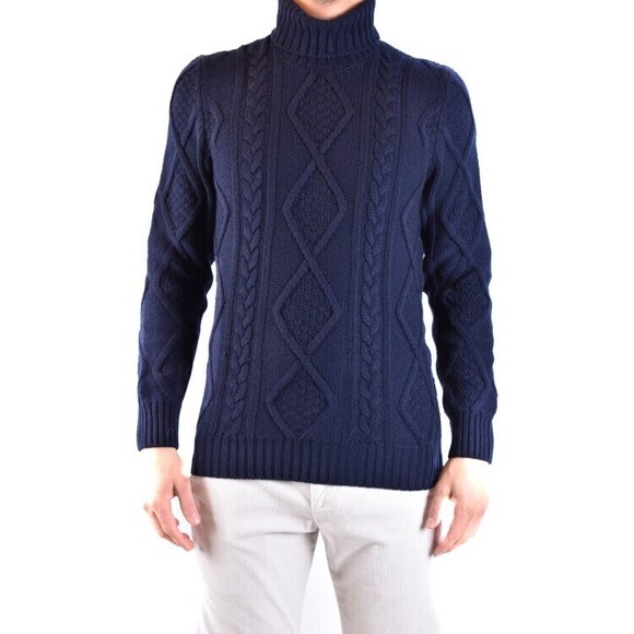 Tagliatore Textured Cable Knit Sweater With High Turtleneck - NWT